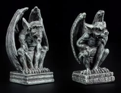 Mini Gargoyle Figuren - 2er Set