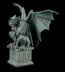 Gargoyle Figur - Magus Sitzt Auf Sockel -Modell Und Figurengeschäft 11533 2 gargoyle figur 2 1280x1280