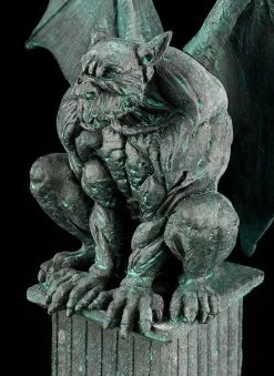 Gargoyle Figur - Magus Sitzt Auf Sockel -Modell Und Figurengeschäft 11533 8 gargoyle figur 8 1280x1280