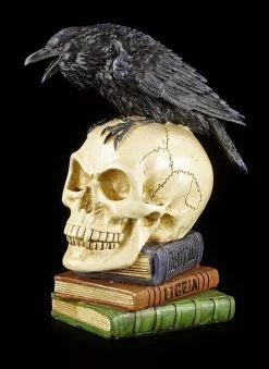 Alchemy The Vault - Rabe Auf Totenkopf - Poes Raven