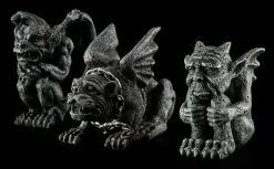 Mini Gargoyle Figuren - 3er Set -Modell Und Figurengeschäft 11818 2 gargoyle figuren 2 1280x1280