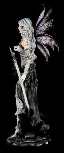 Elfen Statue 140 Cm Mit Katze XXL - Black Magica -Modell Und Figurengeschäft 12006 2 hexen statue 2 1280x1280