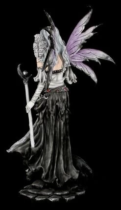 Elfen Statue 140 Cm Mit Katze XXL - Black Magica -Modell Und Figurengeschäft 12006 3 hexen statue 3 1280x1280