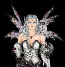 Elfen Statue 140 Cm Mit Katze XXL - Black Magica -Modell Und Figurengeschäft 12006 6 hexen statue 6 1280x1280