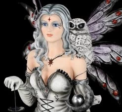 Elfen Statue 140 Cm Mit Katze XXL - Black Magica -Modell Und Figurengeschäft 12006 8 hexen statue 8 1280x1280