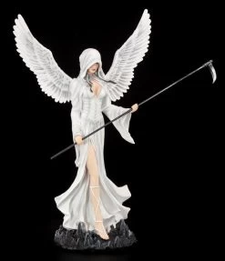 Großer Weißer Todesengel Mit Sense - Innocent Death