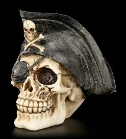 Totenkopf - Pirat Mit Augenklappe -Modell Und Figurengeschäft 13676 2 totenkopf pirat augenklappe 2 1280x1280