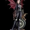 Dark Angel Figur - Biker Outfit Mit Drachen