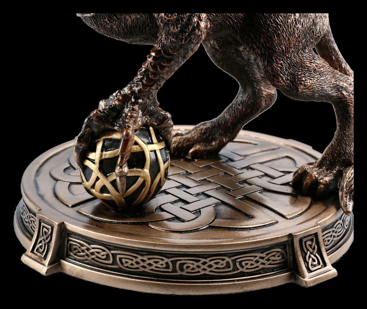 Greif Figur Auf Runder Base 8 Greif Figur Auf Runder Base – Bild 8