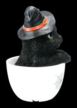Schwarze Hexen-Katze In Tasse -Modell Und Figurengeschäft 2D AMI 13802 Schwarze Hexen Katze in Tasse 87rBTHE9IL3fpl 1280x1280