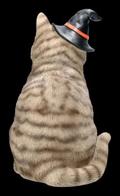 Graue Hexen-Katze Mit Zauberhut 10 Graue Hexen-Katze Mit Zauberhut -Modell Und Figurengeschäft 2D AMI 13805 Graue Hexen Katze mit Zauberhut 3 1280x1280