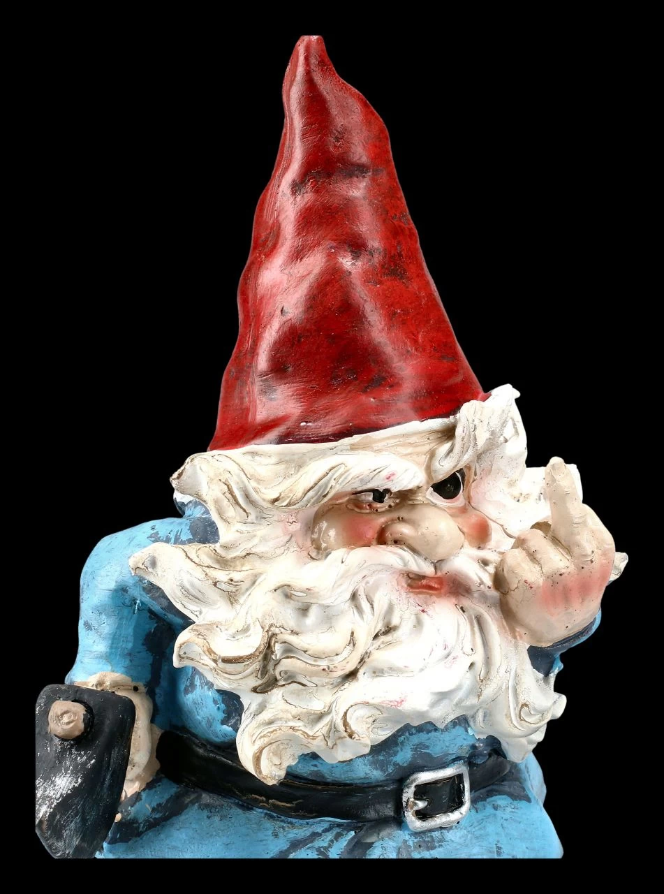 Zwergen Figur Zeigt Mittelfinger 7 Zwergen Figur Zeigt Mittelfinger – Bild 7