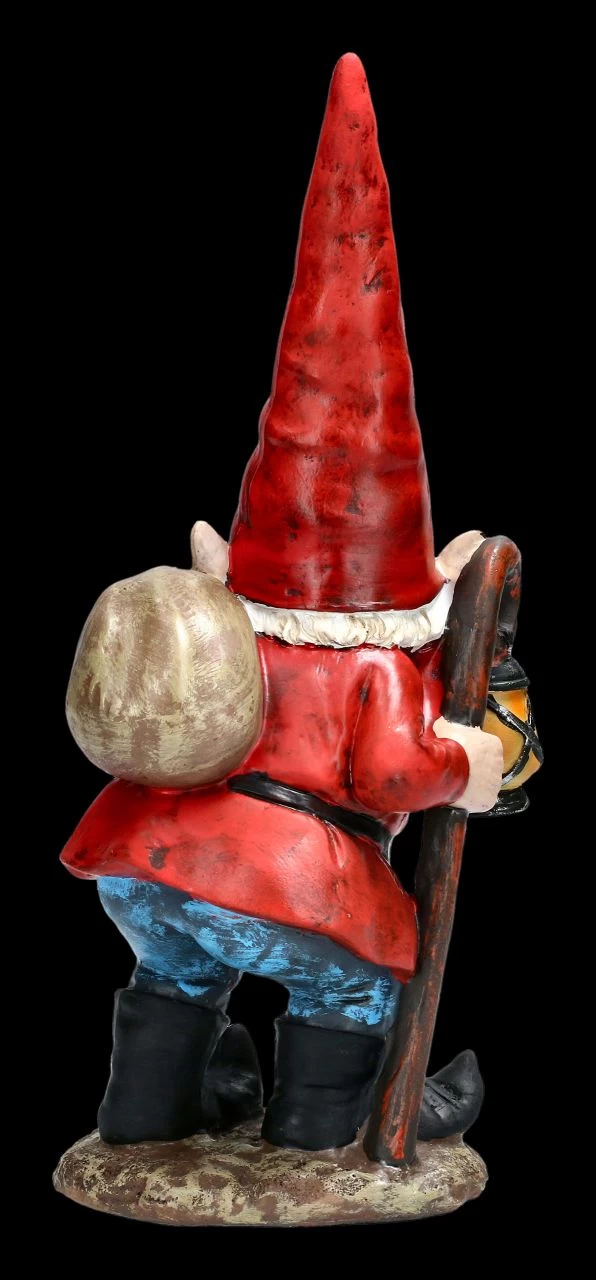 Zwergen Figur Mit Laterne Und Beutel 4 Zwergen Figur Mit Laterne Und Beutel – Bild 4