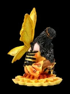 Elfen Figur - Mini Fee Auf Sonnenblume -Modell Und Figurengeschäft 2D FA23013 Elfen Figur Mini Fee auf Sonnenblume 3 1280x1280