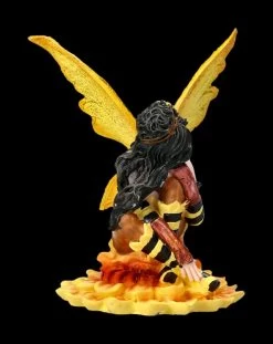 Elfen Figur - Mini Fee Auf Sonnenblume -Modell Und Figurengeschäft 2D FA23013 Elfen Figur Mini Fee auf Sonnenblume 4 1280x1280