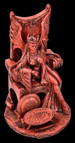 Keltische Göttin Figur - Queen Maeve - Rot -Modell Und Figurengeschäft 2D FS12187 Keltische Goettin Figur Queen Maeve rot 4 1280x1280