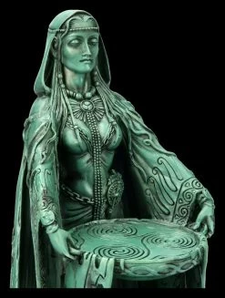 Danu Figur - Keltische Mutter Göttin - Grün -Modell Und Figurengeschäft 2D FS12188 Danu Figur Keltische Mutter Goettin Gruen 2 1280x1280