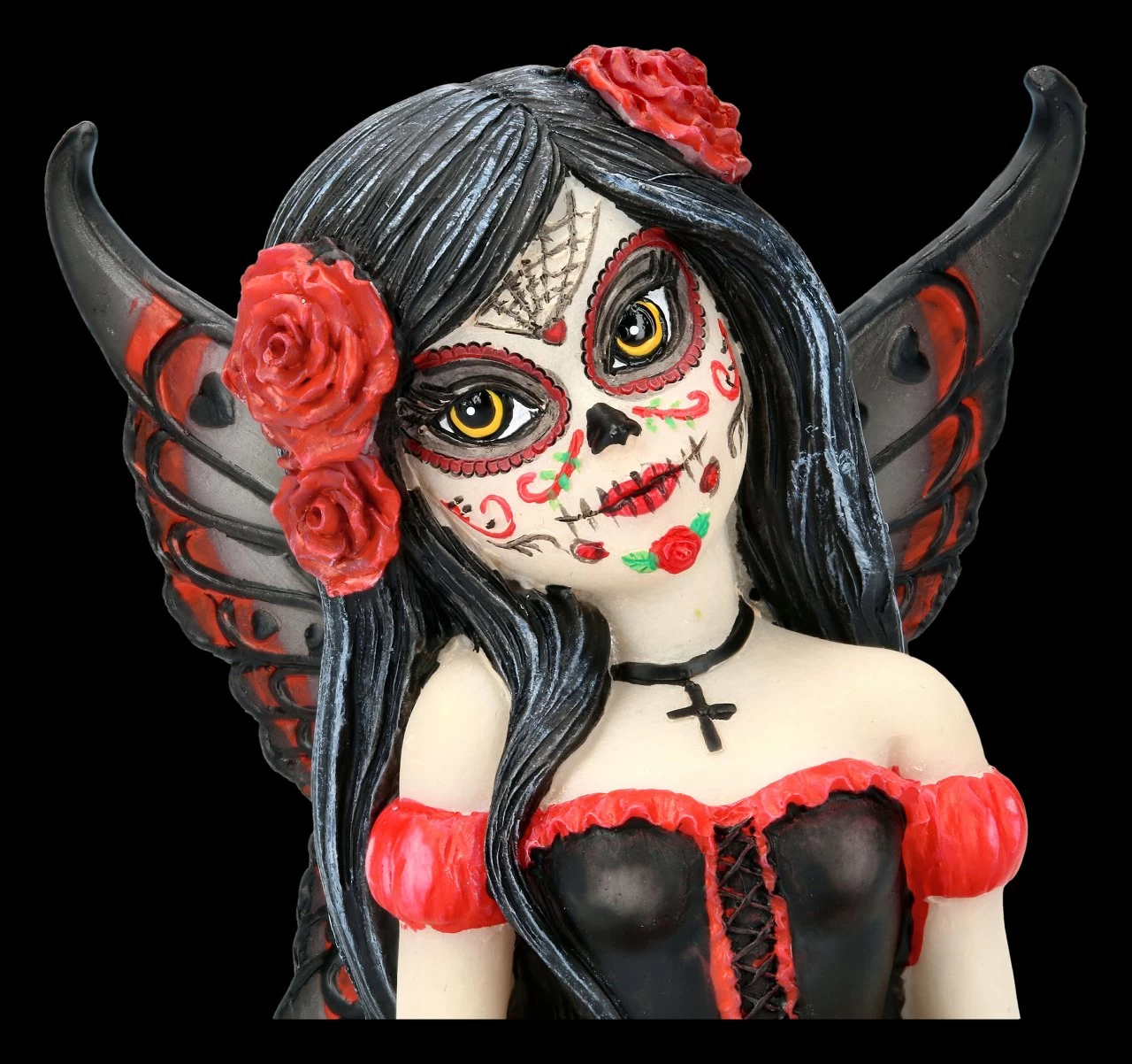 NEMESIS NOW Elfen Figur Rosalia - Sugar Skull Fairy 7 NEMESIS NOW Elfen Figur Rosalia - Sugar Skull Fairy – Bild 7