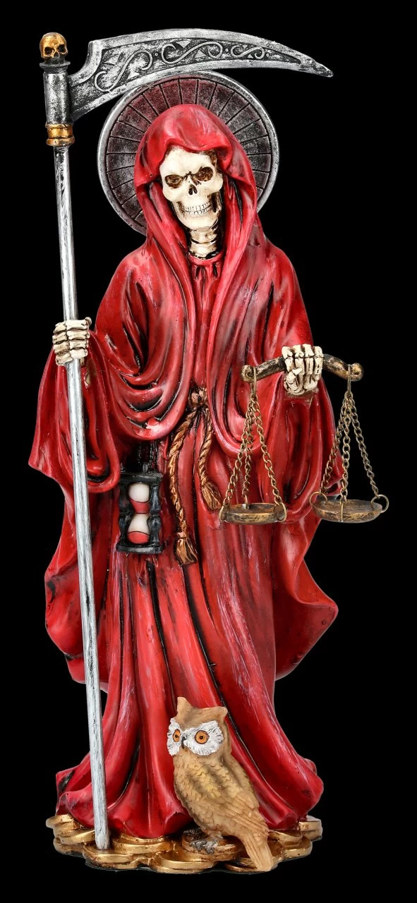 Santa Muerte Figur - Rot 2 Santa Muerte Figur - Rot – Bild 2