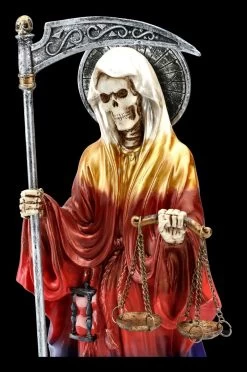 Santa Muerte Figur - Regenbogenfarben -Modell Und Figurengeschäft 2D FS13955 Santa Muerte Figur regenbogenfarben 3 1280x1280