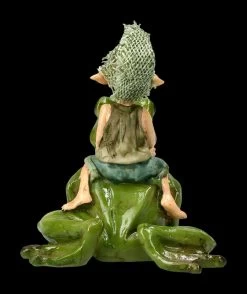 Pixie Kobold Figur Reitet Auf Frosch - Und Hopp....! -Modell Und Figurengeschäft 2D FS14137 Ersatzfotos Pixie 814 076 6 1280x1280