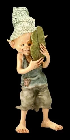 Pixie Kobold Figur Versteckt Sich Hinter Blatt -Modell Und Figurengeschäft 2D FS17356 Ersatzbilder Pixie 814 3594 6 1280x1280