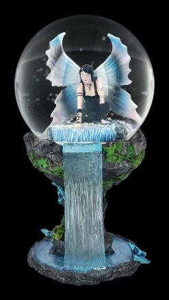 Elfen Schneekugel - Immortal Flight By Anne Stokes