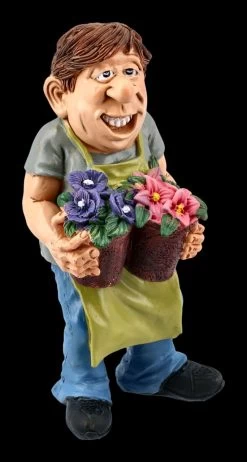 Funny Jobs Figur - Gärtner Mit Blumen -Modell Und Figurengeschäft 2D FS20494 Funny Jobs Figur Gaertner mit Blumen 2 1280x1280
