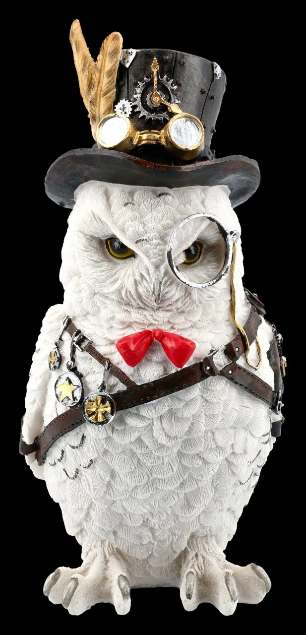 Eulen Figur - Steampunk Cogsmiths Owl 2 Eulen Figur - Steampunk Cogsmiths Owl – Bild 2