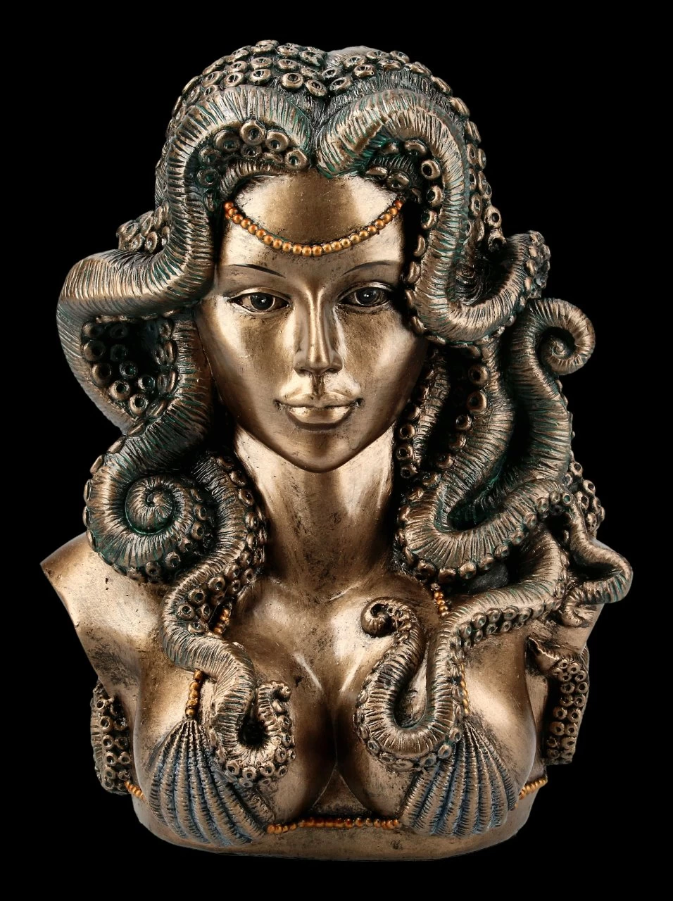 Hexen Büste - Meereshexe Cecaelia 2 Hexen Büste - Meereshexe Cecaelia – Bild 2