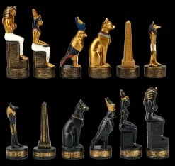 Schachfiguren Set - Altes Ägypten -Modell Und Figurengeschäft 2D FS21136 Schachfiguren Set Altes Aegypten 8 1280x1280