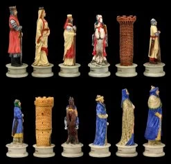 Schachfiguren Set - Kreuzritter Vs. Sarazenen 8 Schachfiguren Set - Kreuzritter Vs. Sarazenen -Modell Und Figurengeschäft 2D FS21137 Schachfiguren Set Kreuzritter vs Sarazenen 8 1280x1280
