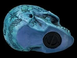 NEMESIS NOW Totenkopf - Tattoo Spardose - Blau 15 NEMESIS NOW Totenkopf - Tattoo Spardose - Blau -Modell Und Figurengeschäft 2D FS21509 Totenkopf Tattoo Spardose blau 2 1280x1280