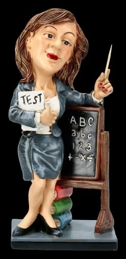 Funny Job Figur - Lehrerin Mit Test