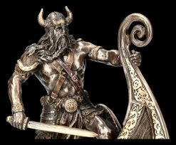 Wikinger Figur - Halvor Mit Gehörntem Helm -Modell Und Figurengeschäft 2D FS21781 Wikinger Figur Halvor mit gehoerntem Helm 2 1280x1280