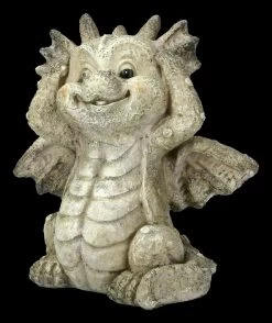 Garten Drachen Figuren Set - Sitzend -Modell Und Figurengeschäft 2D FS21819 Gartenfiguren Suesses Drachen Figuren Set sitzend 7 1280x1280