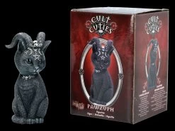 NEMESIS NOW Okkulte Katzenfigur Mit Hörnern - Pawzuph -Modell Und Figurengeschäft 2D FS21849 Okkulte Katzenfigur mit Hoernern Pawzuph 2 1280x1280