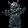 NEMESIS NOW Okkulte Katzenfigur Mit Flügeln - Malpuss