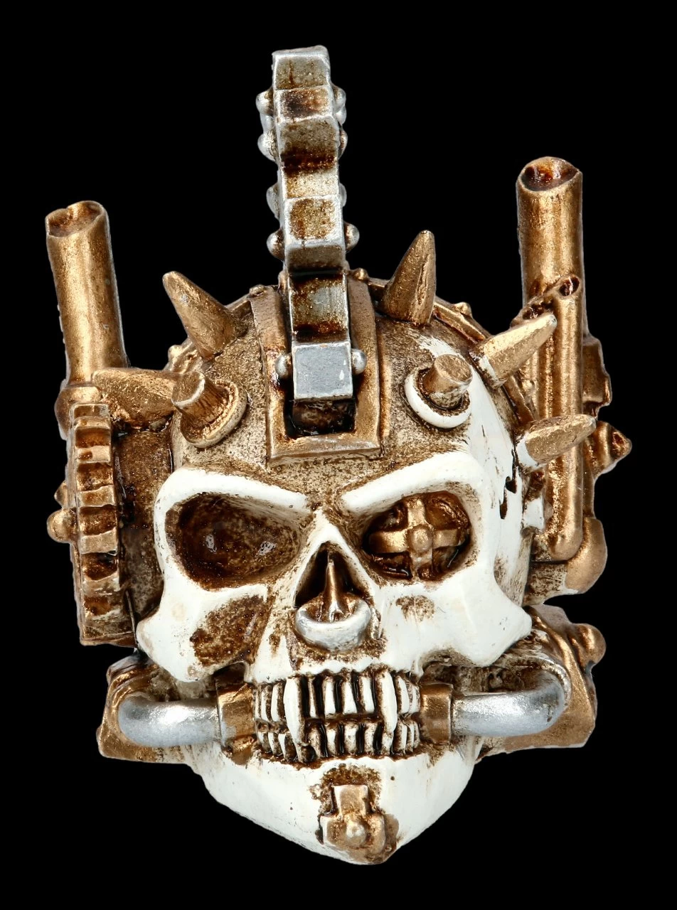 Alchemy Steamhead Totenkopf - Klein 3 Alchemy Steamhead Totenkopf - Klein – Bild 3