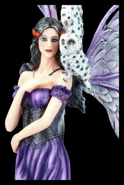 Elfen Figur Mit Wolf Und Eule - Amethyst Companions -Modell Und Figurengeschäft 2D FS21917 Elfen Figur Amethyst Companions 3 1280x1280