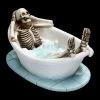 Skelett Figur In Badewanne