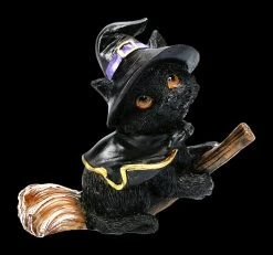 Kleine Hexenkatzen Figur - Tabitha