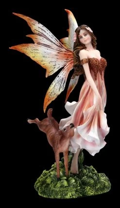 Elfen Figur - Tora Spielt Mit Rehkitz