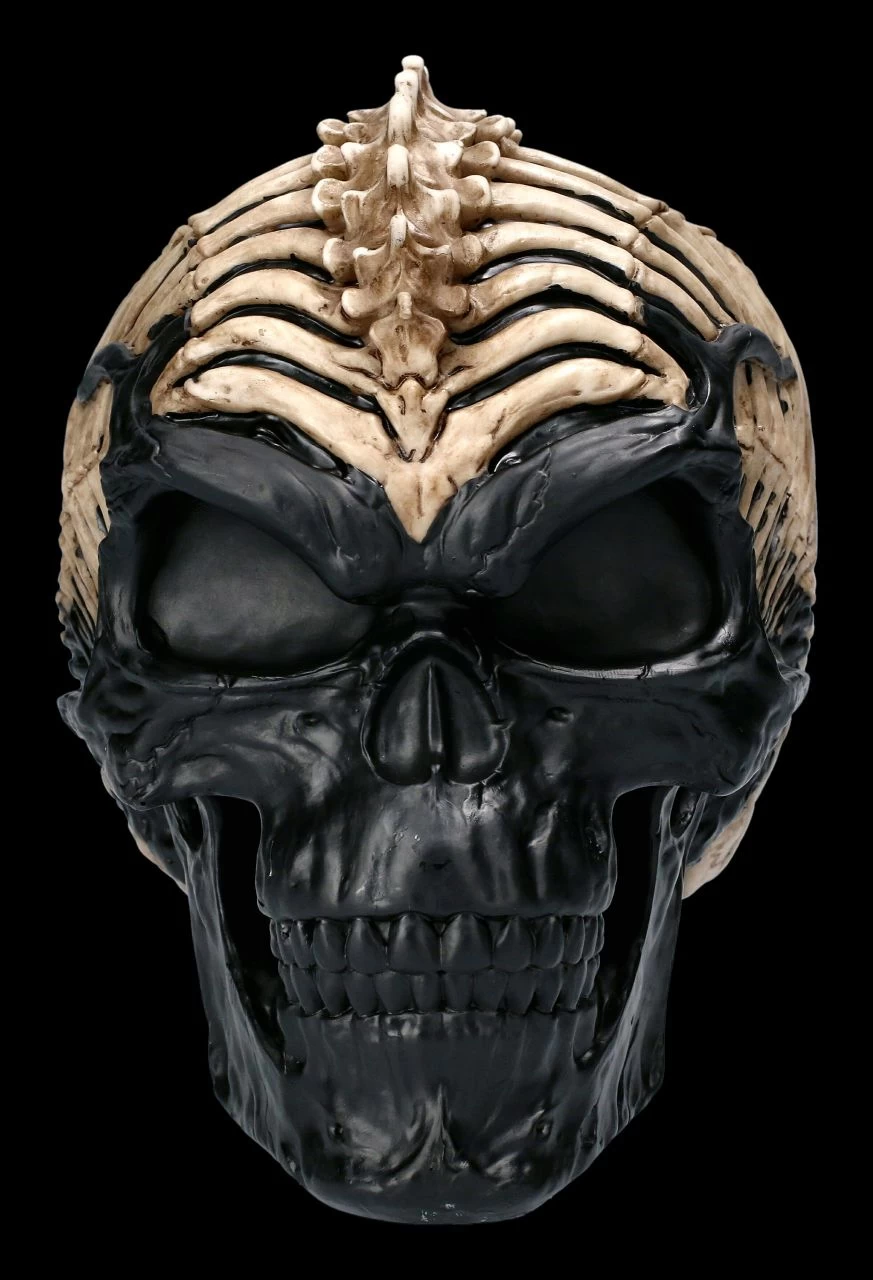 Totenkopf Figur - Spine Head By James Ryman 3 Totenkopf Figur - Spine Head By James Ryman – Bild 3