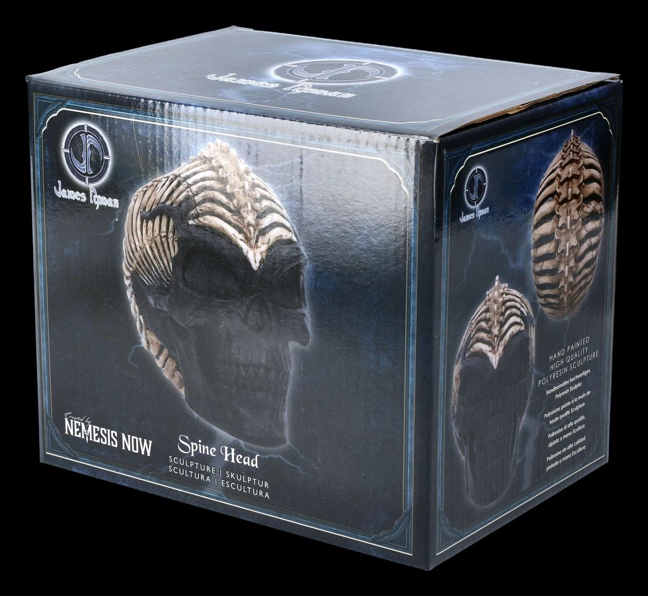 Totenkopf Figur - Spine Head By James Ryman 10 Totenkopf Figur - Spine Head By James Ryman – Bild 10