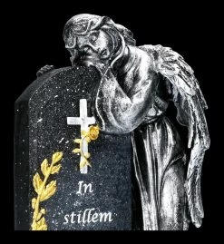 Grabengel Figur Silberfarben - In Stillem Gedenken -Modell Und Figurengeschäft 2D FS22623 Grabengel 6 1280x1280