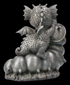 Gartenfigur - Drache Reitet Auf Raupe -Modell Und Figurengeschäft 2D FS22667 Gartenfigur Drache reitet auf Raupe 3 1280x1280