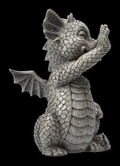 Gartenfigur - Drache Frechdachs Klein -Modell Und Figurengeschäft 2D FS22669 Gartenfigur Drache Frechdachs klein 4 1280x1280