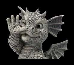 Gartenfigur - Drache Frechdachs Klein -Modell Und Figurengeschäft 2D FS22669 Gartenfigur Drache Frechdachs klein 7 1280x1280