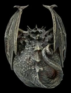 Spiral Drache Auf Totenkopf - Draco Skull -Modell Und Figurengeschäft 2D FS22708 Drache auf Totenkopf Draco Skull 4 1280x1280